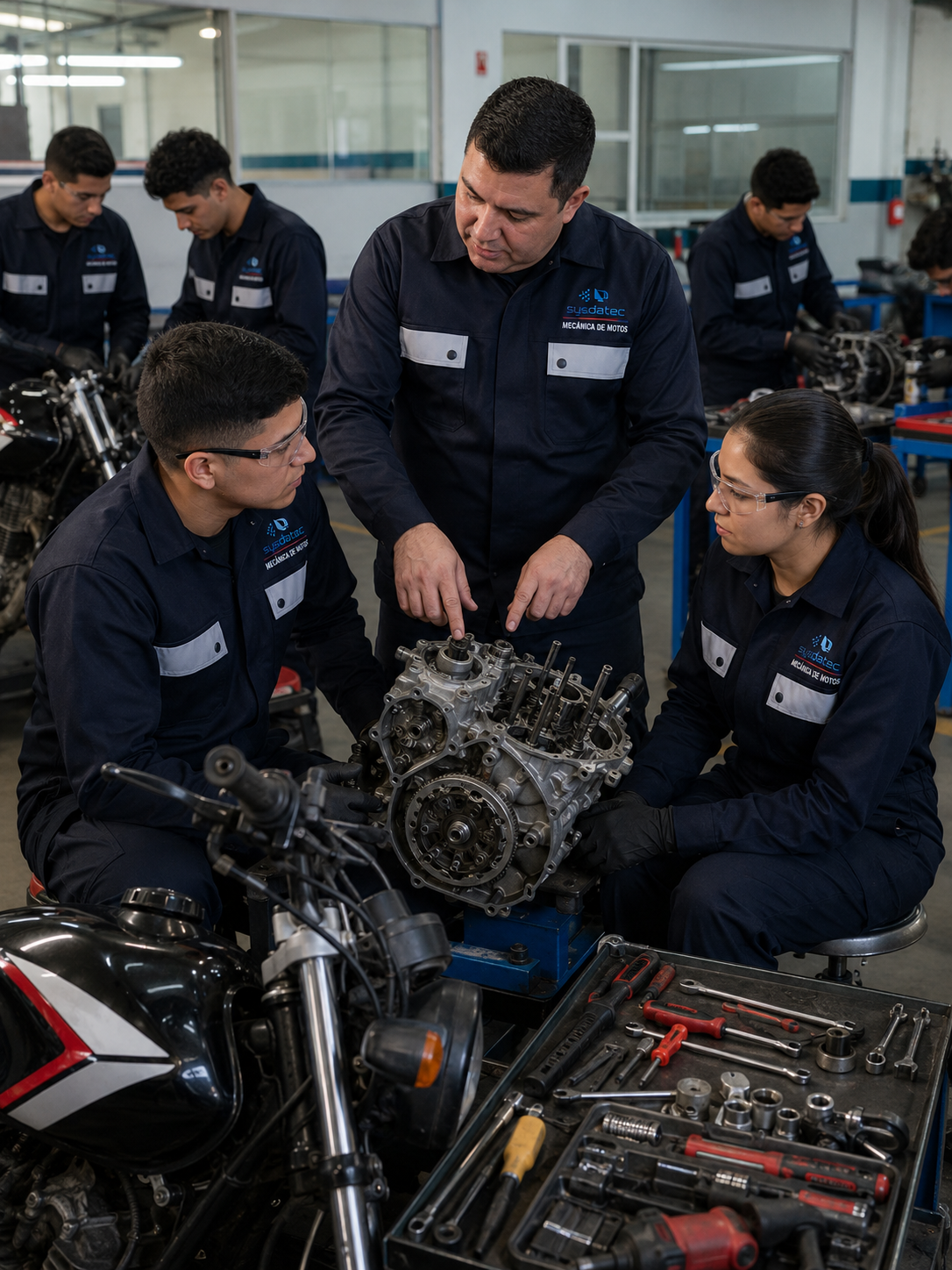 Certificación mecánica de motos Sysdatec