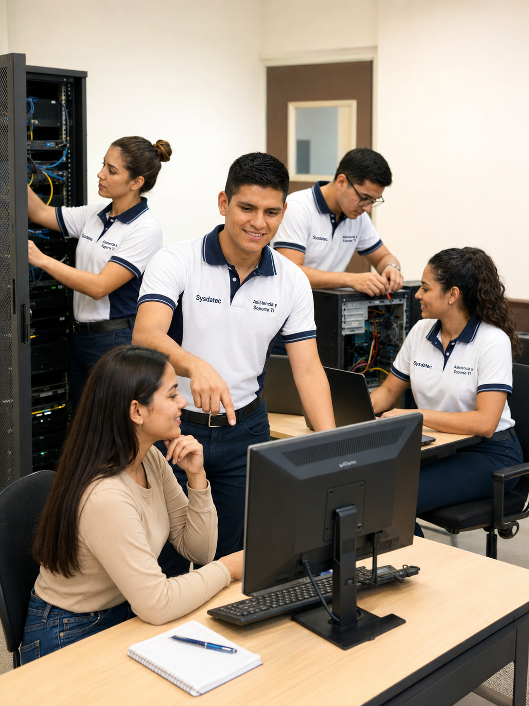 Trabaja en tecnología