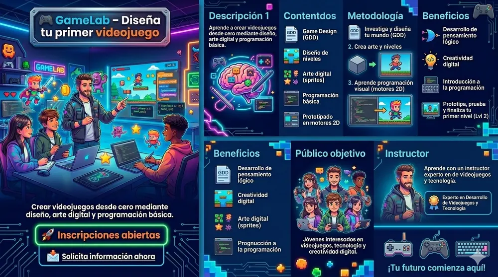 GameLab - Contenido del curso