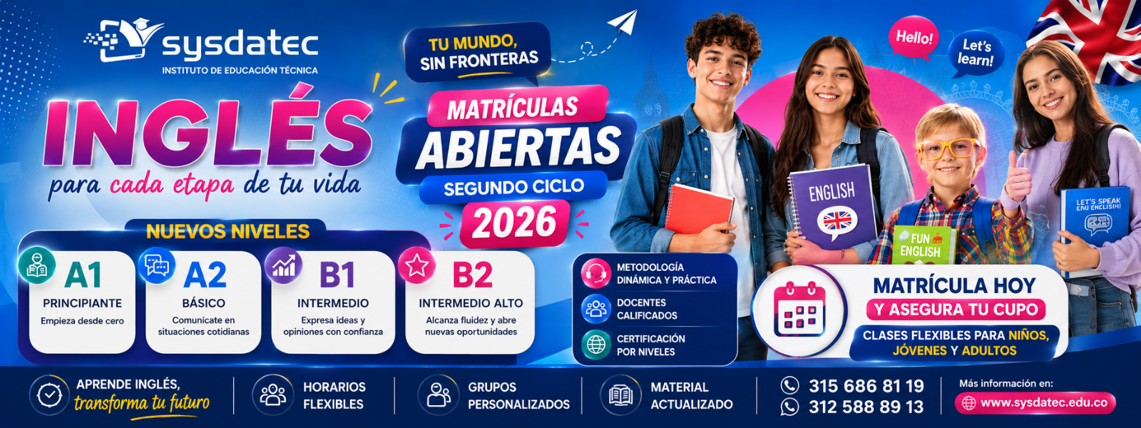 banner inglés mayo 2026